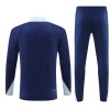 Frankrijk Trainings Sweatshirt Quarter-zip 2024-25 Grijze - Heren